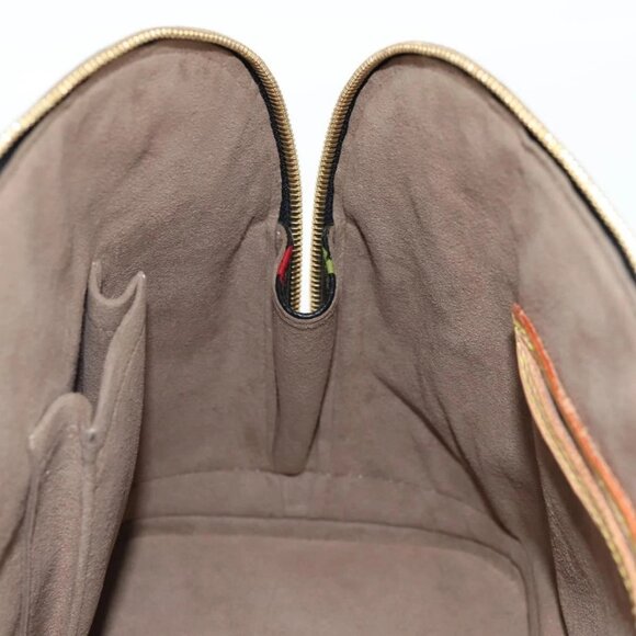 LOUIS VUITTON Monogram Multicolor Alma Hand Bag Black M92646 LV Auth yk19113A - Picture 12 of 16